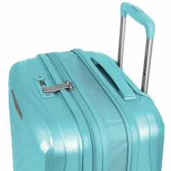 Best Gabol Queens 4 Rollen Kofferset 4-teilig mit Dehnfalte verde menta