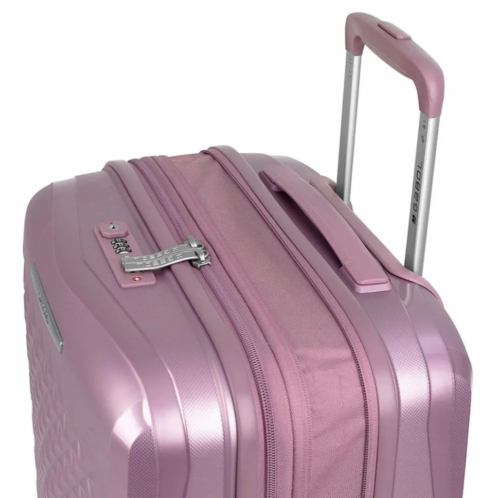 Gabol Queens 4 Rollen Kofferset 2-teilig mit Dehnfalte