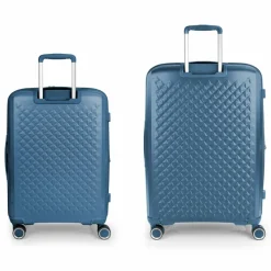 Gabol Koffersets Als Hartgepäck|Koffersets 2-Teilig<Queens 4 Rollen Kofferset 2-teilig mit Dehnfalte azul