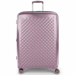 Outlet Gabol Queens 4 Rollen Trolley L 75 cm mit Dehnfalte lila