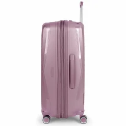 Outlet Gabol Queens 4 Rollen Trolley L 75 cm mit Dehnfalte lila