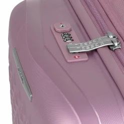 Outlet Gabol Queens 4 Rollen Trolley L 75 cm mit Dehnfalte lila