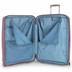 Outlet Gabol Queens 4 Rollen Trolley L 75 cm mit Dehnfalte lila