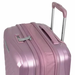 Outlet Gabol Queens 4 Rollen Trolley L 75 cm mit Dehnfalte lila