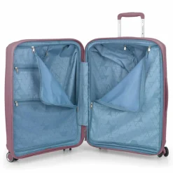 Gabol 4-Rollen Koffer|Hartgepäck<Queens 4 Rollen Trolley M 64.5 cm mit Dehnfalte lila