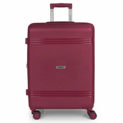 Sale Gabol Saori 4 Rollen Trolley M 66 cm mit Dehnfalte burdeos