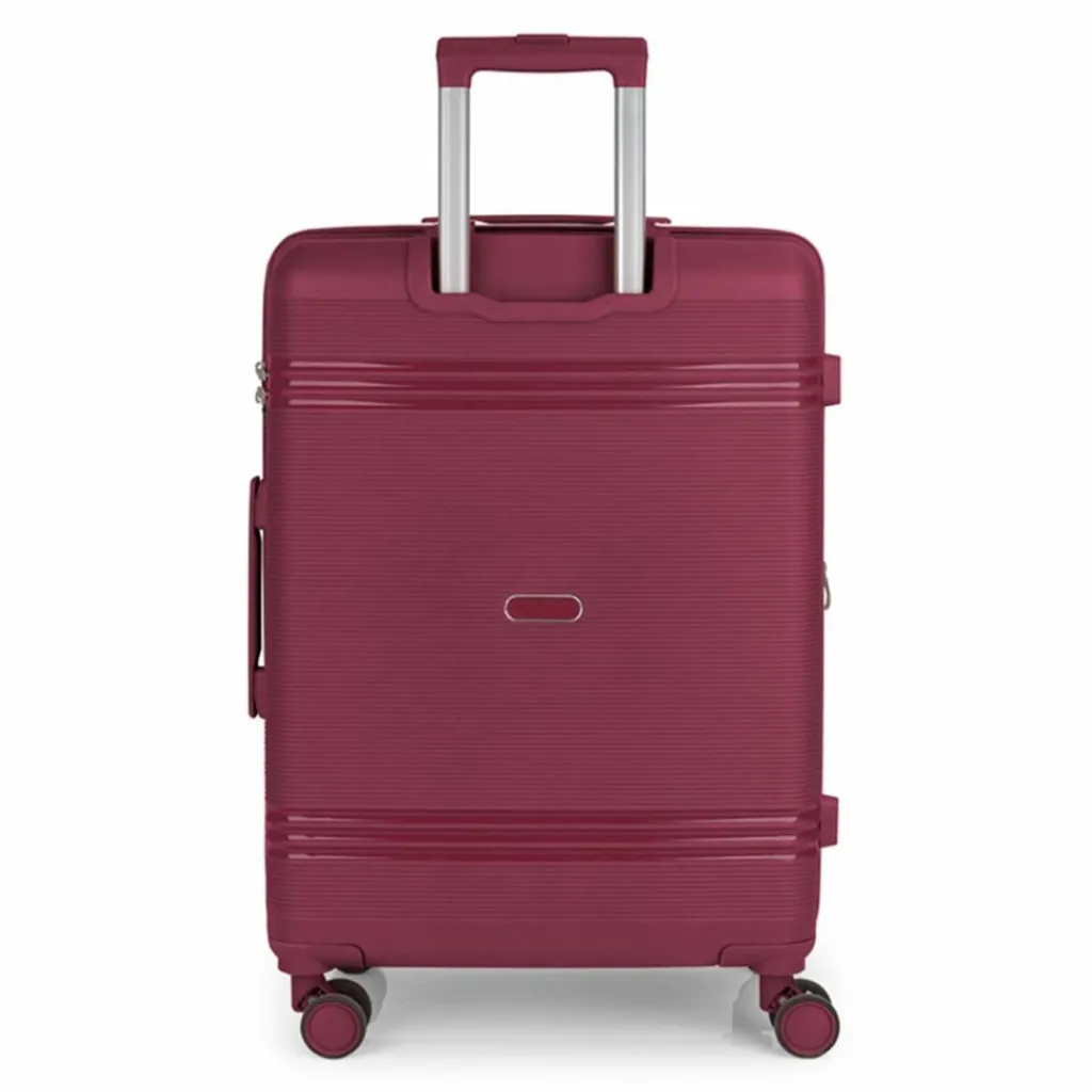 Sale Gabol Saori 4 Rollen Trolley M 66 cm mit Dehnfalte burdeos