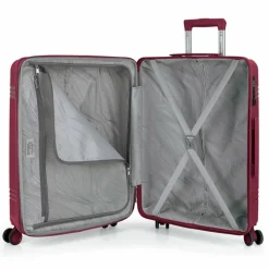 Sale Gabol Saori 4 Rollen Trolley M 66 cm mit Dehnfalte burdeos