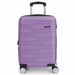 Clearance Gabol Uyiko 4 Rollen Kabinentrolley 54 cm mit Dehnfalte lila