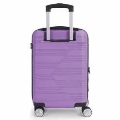 Clearance Gabol Uyiko 4 Rollen Kabinentrolley 54 cm mit Dehnfalte lila