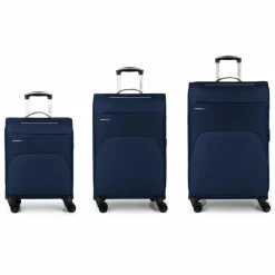 Gabol Zambia 4 Rollen Kofferset 3-teilig mit Dehnfalte