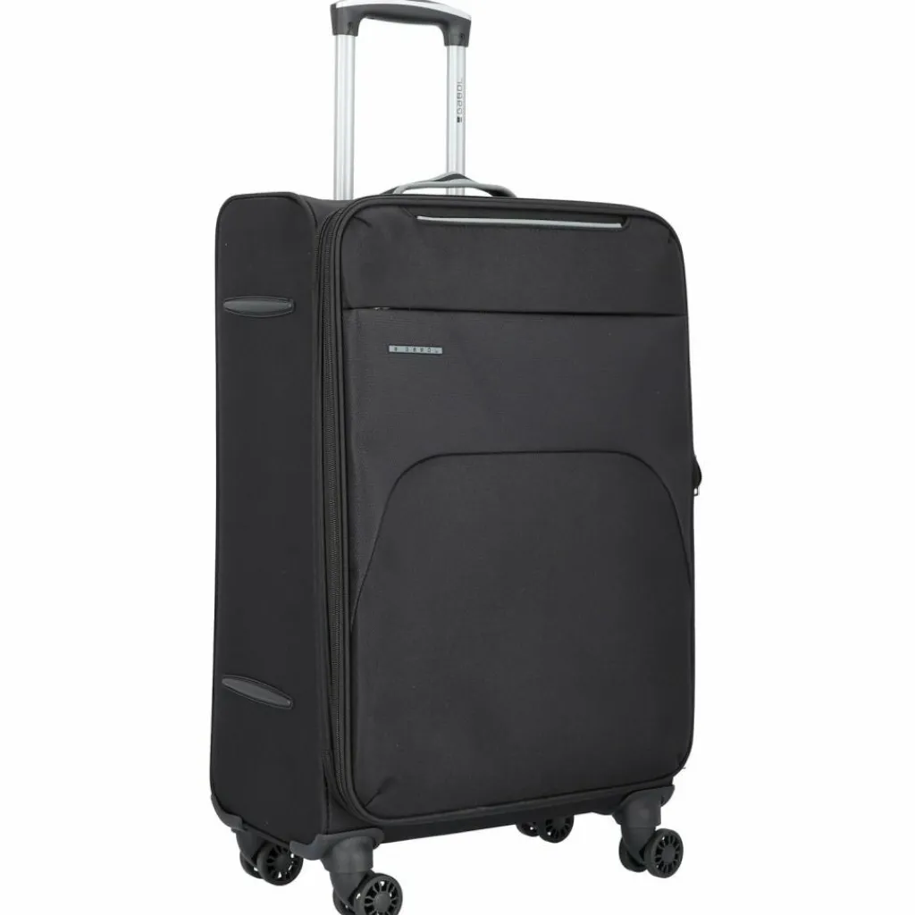 Gabol Weichgepäck|4-Rollen Koffer<Zambia 4-Rollen Trolley 69 cm schwarz