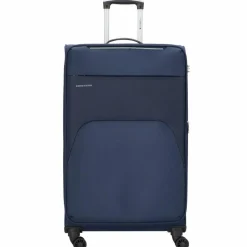 Gabol Weichgepäck|4-Rollen Koffer<Zambia 4-Rollen Trolley 79 cm blau