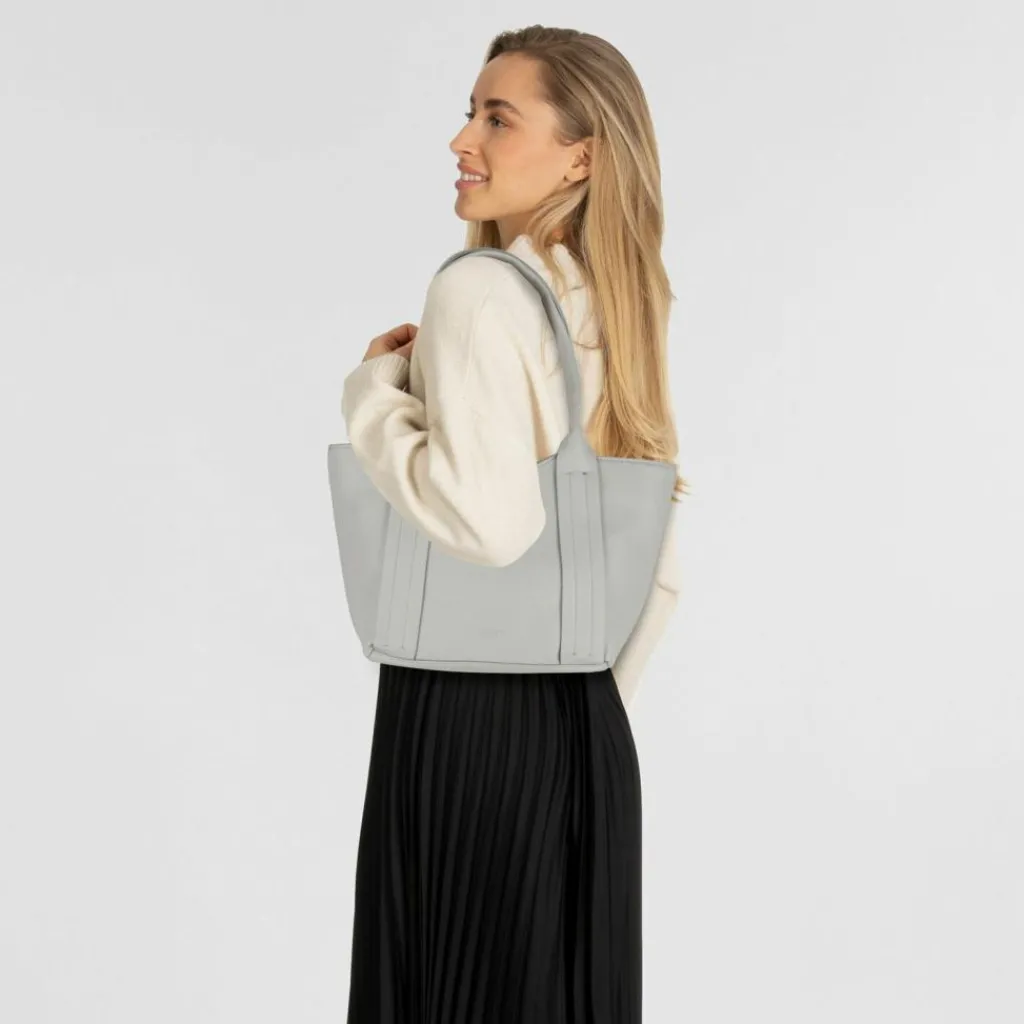 Gabor Shopper|Schultertaschen<Christine Shopper Tasche 39 cm light grey