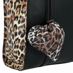 Sale Gabor Elfie Luxe Shopper Tasche M 29.5 cm leo black