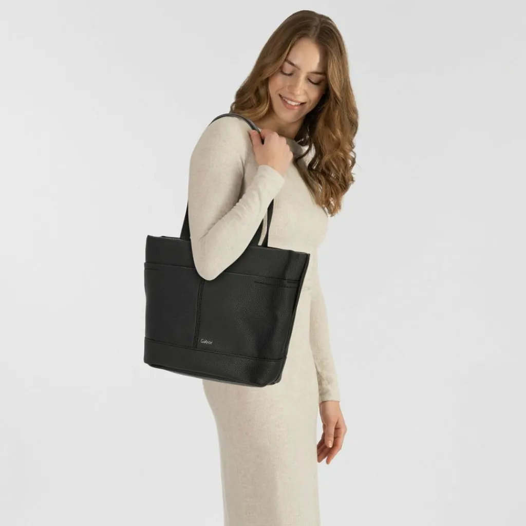 Outlet Gabor Lenea Shopper Tasche M 36 cm black