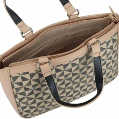 Gabor Henkeltaschen<Meria Handtasche 30 cm printed black