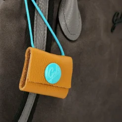 Outlet Gabs Arabella Schultertasche Leder 37 cm zinc