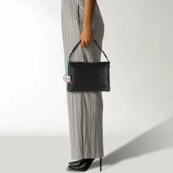 Gabs Henkeltaschen|Schultertaschen<Beyonce Schultertasche Leder 28 cm black