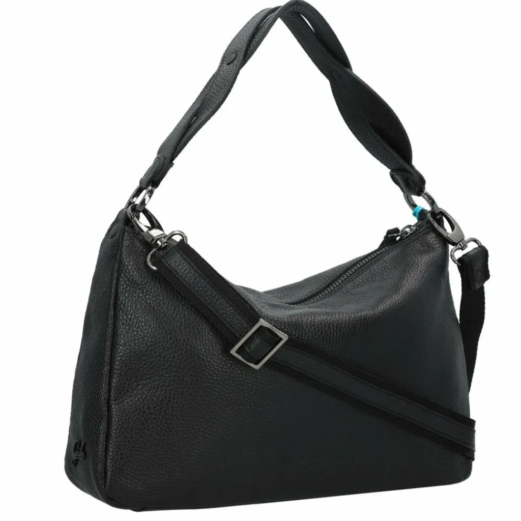 Best Gabs Calliope Schultertasche Leder 34 cm black