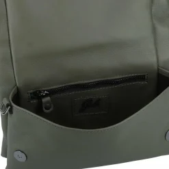 Hot Gabs Iduna Schultertasche M Leder 26 cm military