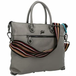 Gabs Henkeltaschen<Lavinia Handtasche Leder 37 cm zinc