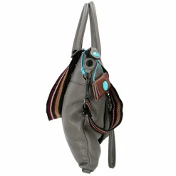Gabs Henkeltaschen<Lavinia Handtasche Leder 37 cm zinc