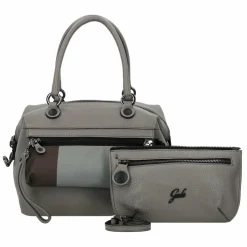 Gabs Henkeltaschen<Lavinia Handtasche Leder 37 cm zinc