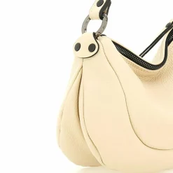 Best Gabs Marty Schultertasche Leder 29 cm ecru