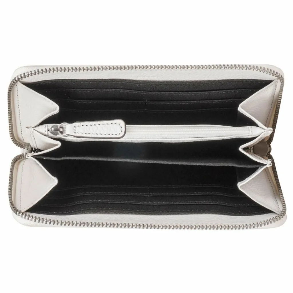 New Gerry Weber Ascona Geldbörse RFID Schutz Leder 19 cm white