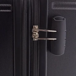 Gladiator Hartgepäck Kabinengepäck|4-Rollen Kabinentrolleys<2900 4 Rollen Kabinentrolley 55 cm mit Dehnfalte black