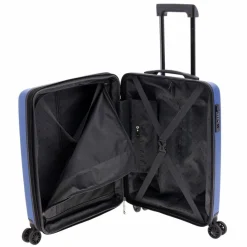 Gladiator Hartgepäck Kabinengepäck|4-Rollen Kabinentrolleys<1700 4 Rollen Kabinentrolley 55 cm mit Dehnfalte blue