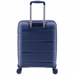 Gladiator Hartgepäck Kabinengepäck|4-Rollen Kabinentrolleys<0800 4 Rollen Kabinentrolley 55 cm mit Dehnfalte blue