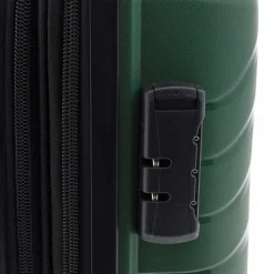 Clearance Gladiator 3400 4 Rollen Kabinentrolley 55 cm mit Dehnfalte green