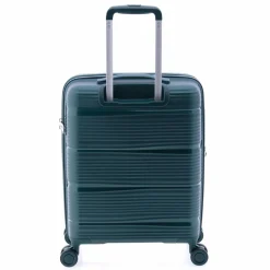 New Gladiator 0800 4 Rollen Kabinentrolley 55 cm mit Dehnfalte green