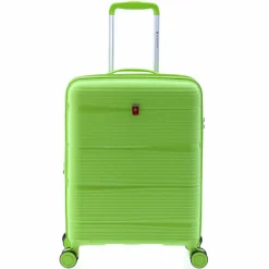 Gladiator Hartgepäck Kabinengepäck|4-Rollen Kabinentrolleys<0800 4 Rollen Kabinentrolley 55 cm mit Dehnfalte light green