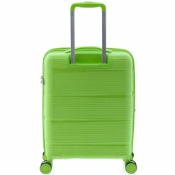 Gladiator Hartgepäck Kabinengepäck|4-Rollen Kabinentrolleys<0800 4 Rollen Kabinentrolley 55 cm mit Dehnfalte light green