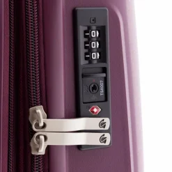 Clearance Gladiator 5000 4 Rollen Trolley 63 cm mit Dehnfalte maroon