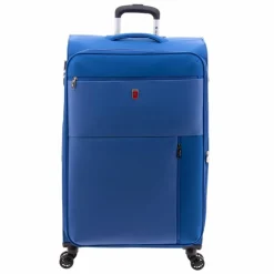 Clearance Gladiator 3700 4 Rollen Trolley 78 cm mit Dehnfalte blue