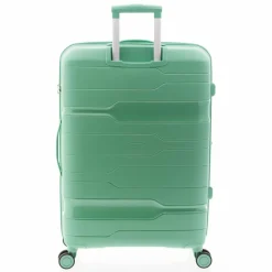 Gladiator Hartgepäck|4-Rollen Koffer<3800 4 Rollen Trolley 77 cm mit Dehnfalte sage green