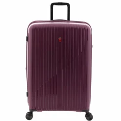 Gladiator 4-Rollen Koffer|Hartgepäck<5000 4 Rollen Trolley 73 cm mit Dehnfalte maroon
