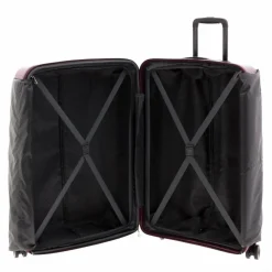 Gladiator 4-Rollen Koffer|Hartgepäck<5000 4 Rollen Trolley 73 cm mit Dehnfalte maroon