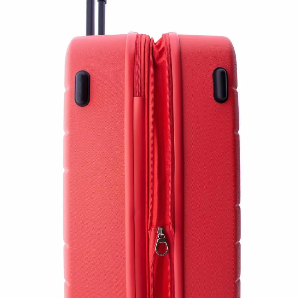 Best Gladiator 4300 4 Rollen Trolley 65 cm mit Dehnfalte red