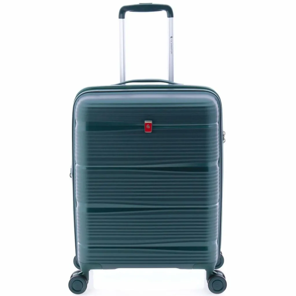 Best Gladiator 0800 4 Rollen Trolley 55 cm mit Dehnfalte green