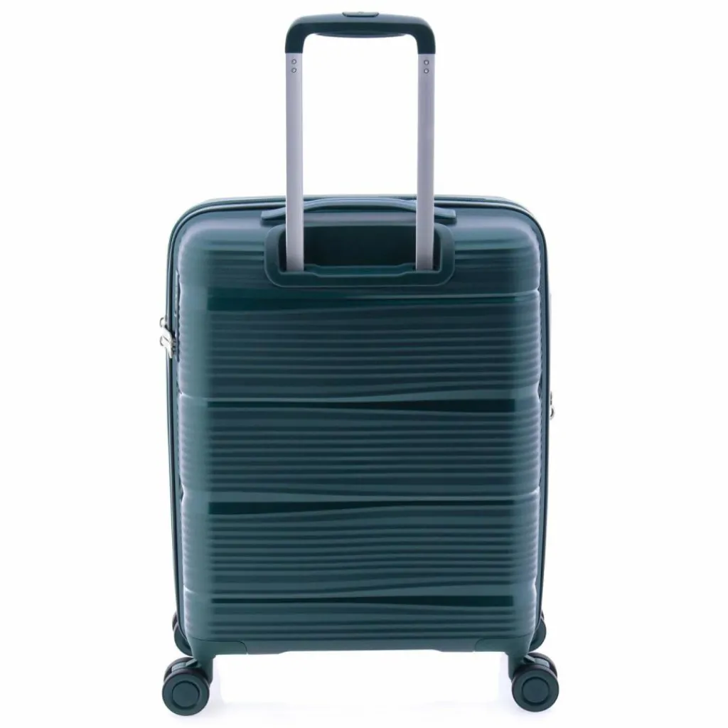Best Gladiator 0800 4 Rollen Trolley 55 cm mit Dehnfalte green