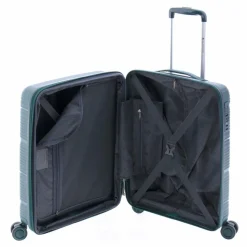 Best Gladiator 0800 4 Rollen Trolley 55 cm mit Dehnfalte green