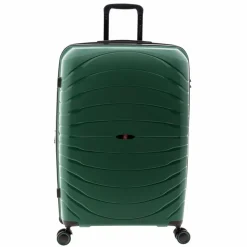 Gladiator 4-Rollen Koffer|Hartgepäck<3400 4 Rollen Trolley 76 cm mit Dehnfalte green