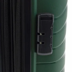 Gladiator 4-Rollen Koffer|Hartgepäck<3400 4 Rollen Trolley 76 cm mit Dehnfalte green