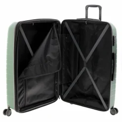 Gladiator 4-Rollen Koffer|Hartgepäck<3400 4 Rollen Trolley 76 cm mit Dehnfalte green