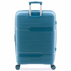 Discount Gladiator 3800 4 Rollen Trolley 77 cm mit Dehnfalte bondi blue